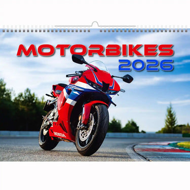 Racing Bikes Calendar A3+ 2026+